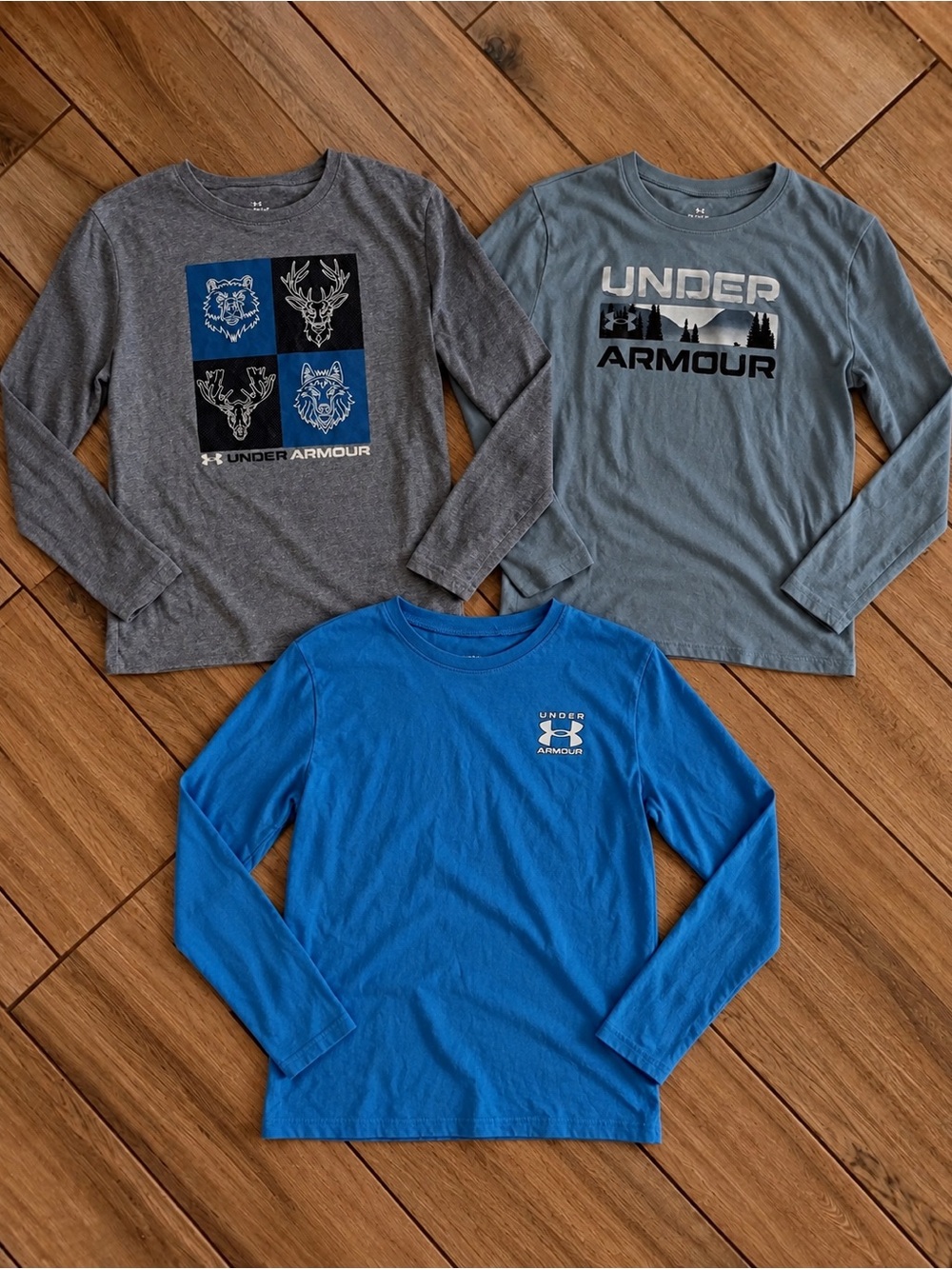 Under Armour Kids Long Sleeve Tees Bundle